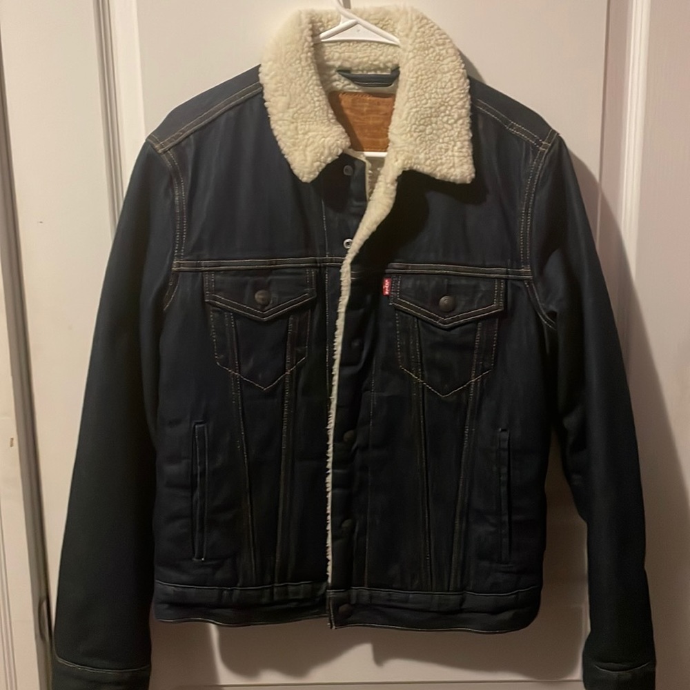 Levi’s Lined Jean Jacket Never Worn